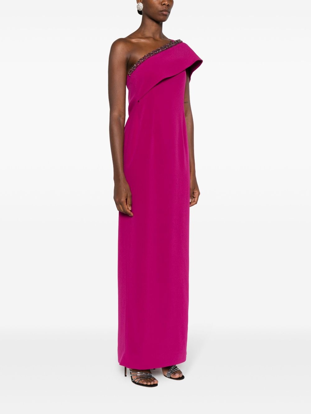 crystal-embellished dress - 3