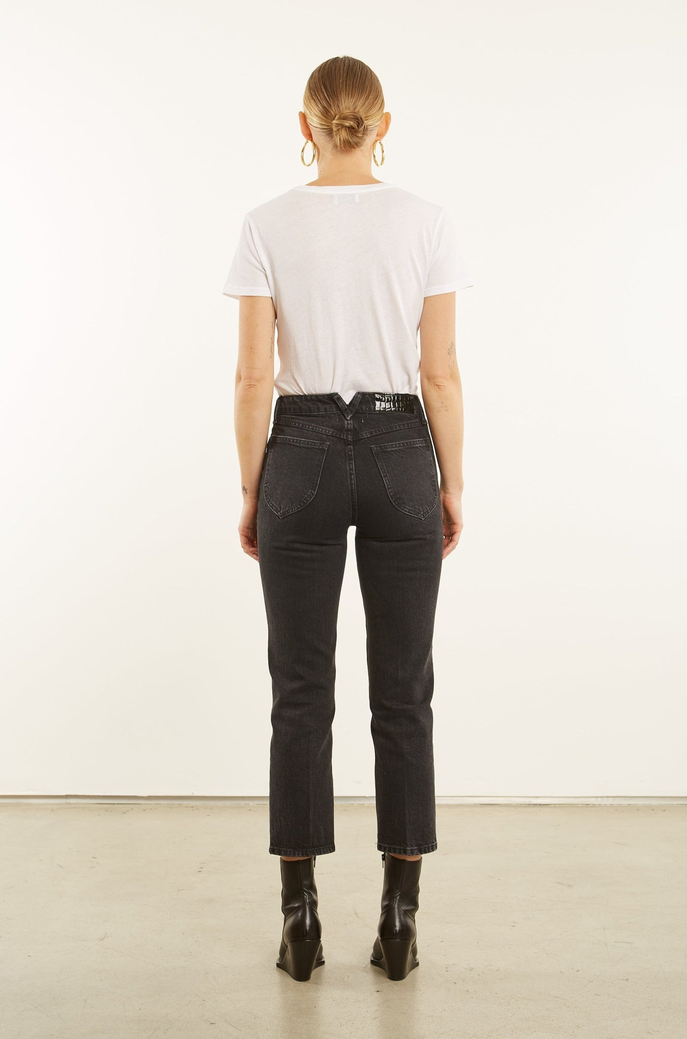 JONES CROP STRAIGHT LEG DENIM - 5