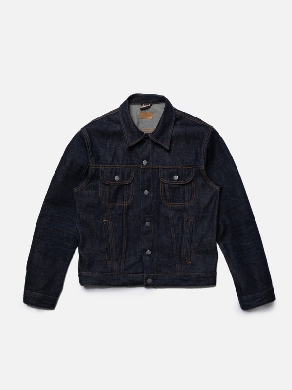 Danny Ace Selvage Denim Jacket Dry Blue - 12