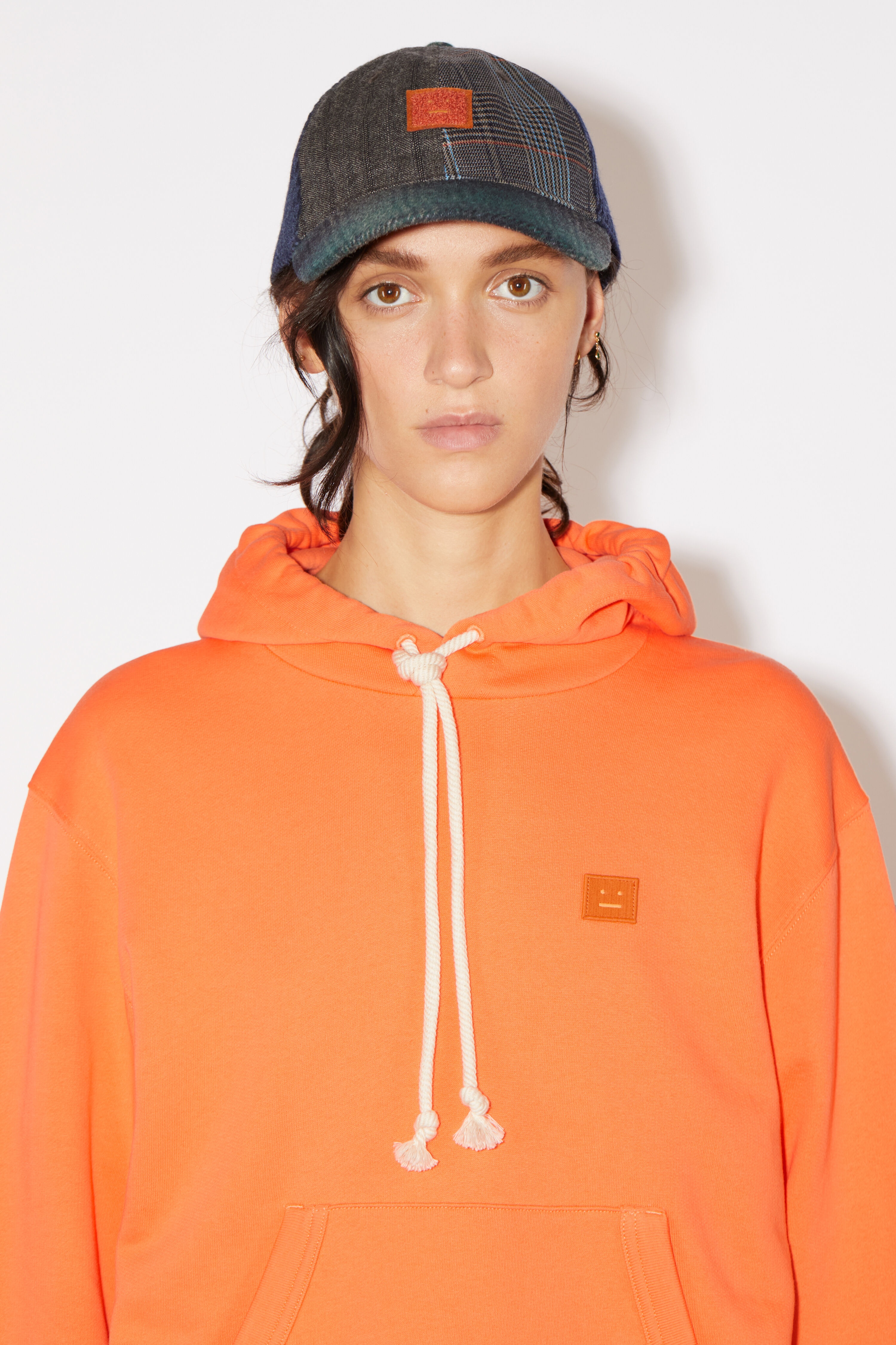 Hooded sweatshirt - Regular fit - Mandarin orange - 4