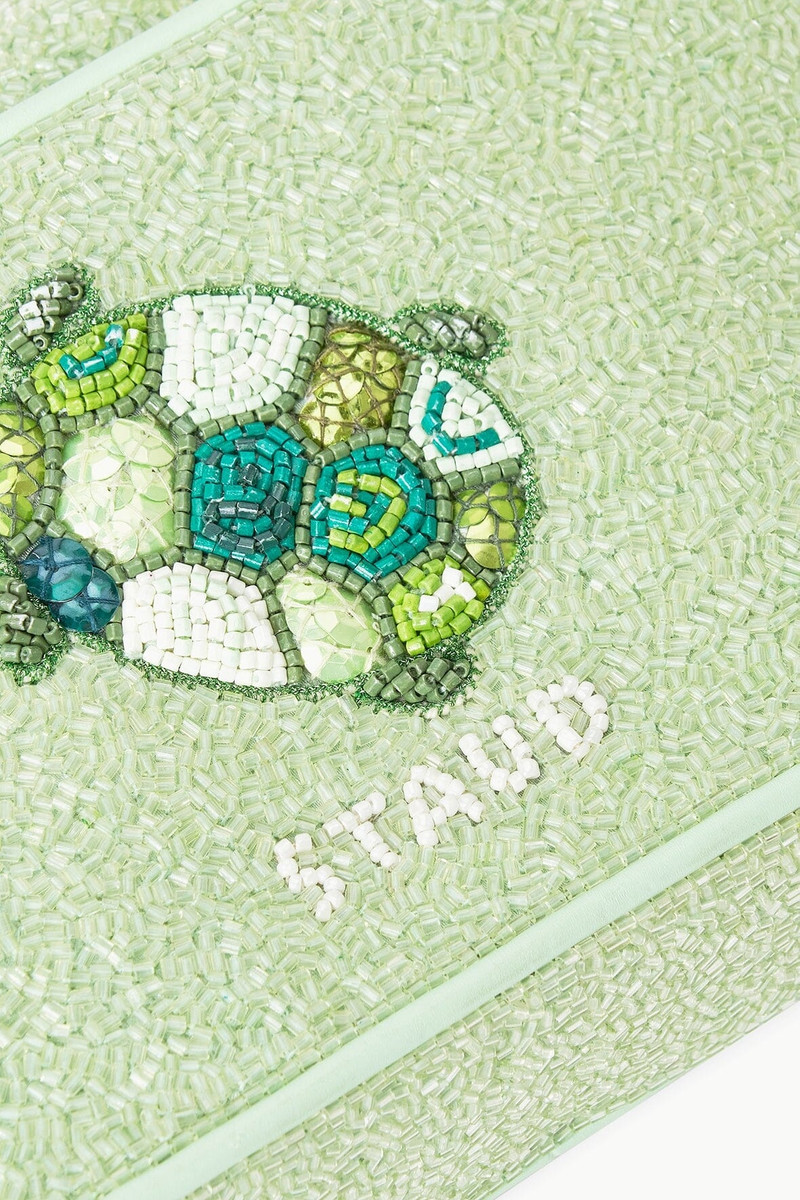 STAUD TOMMY BEADED BAG BABY TURTLE 6