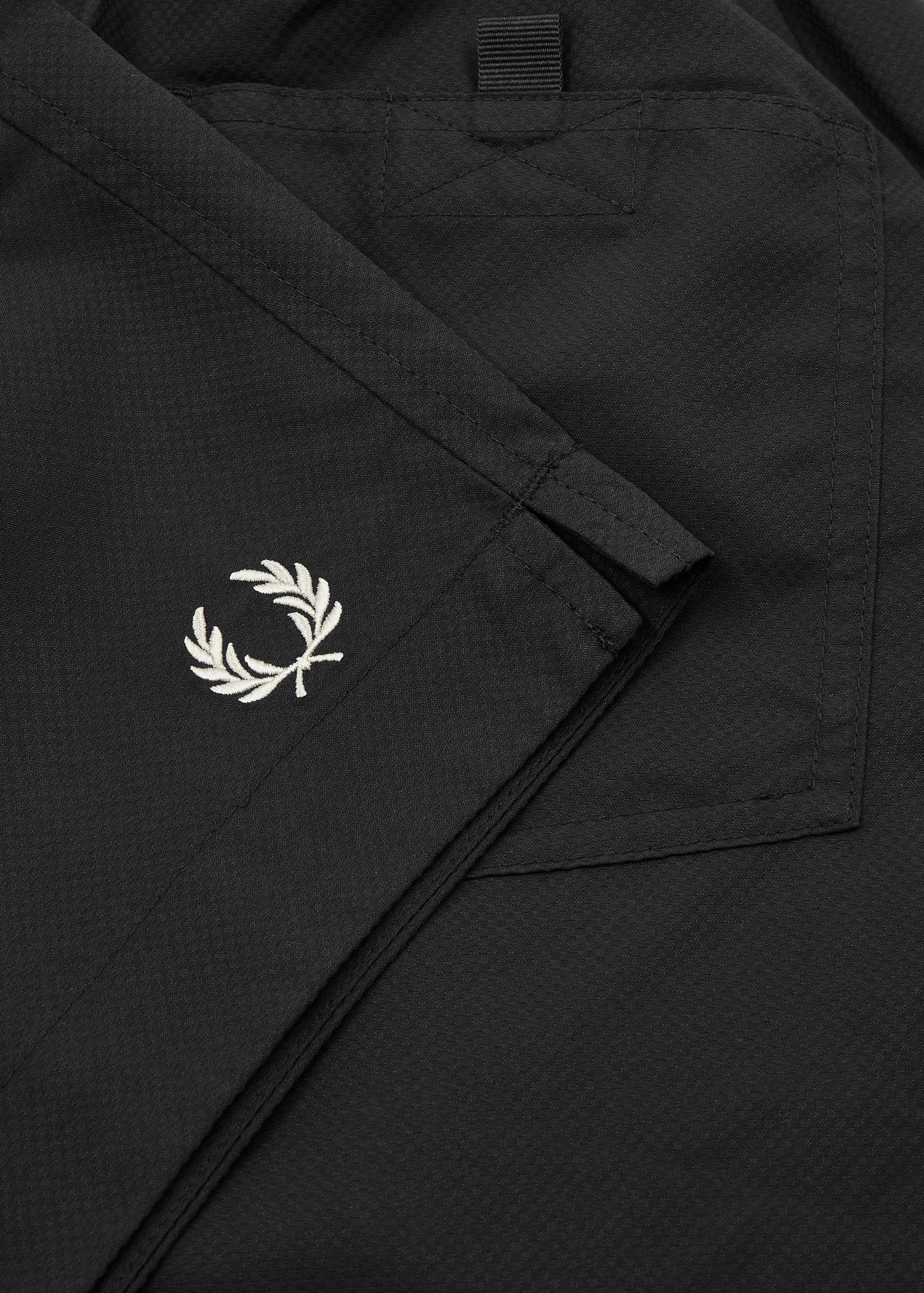 Logo-embroidered shell swim shorts - 5