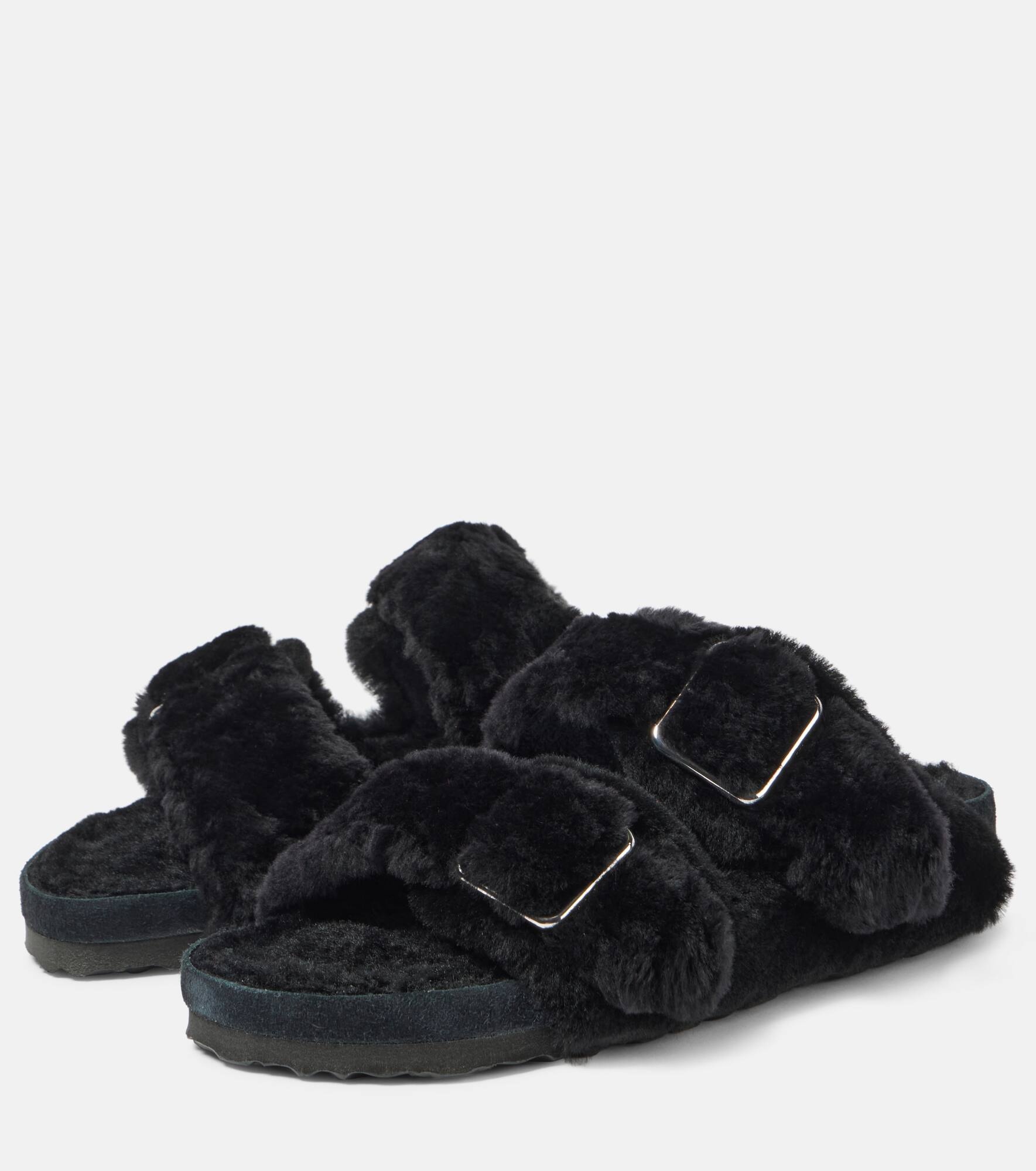 Arizona shearling sandals - 4