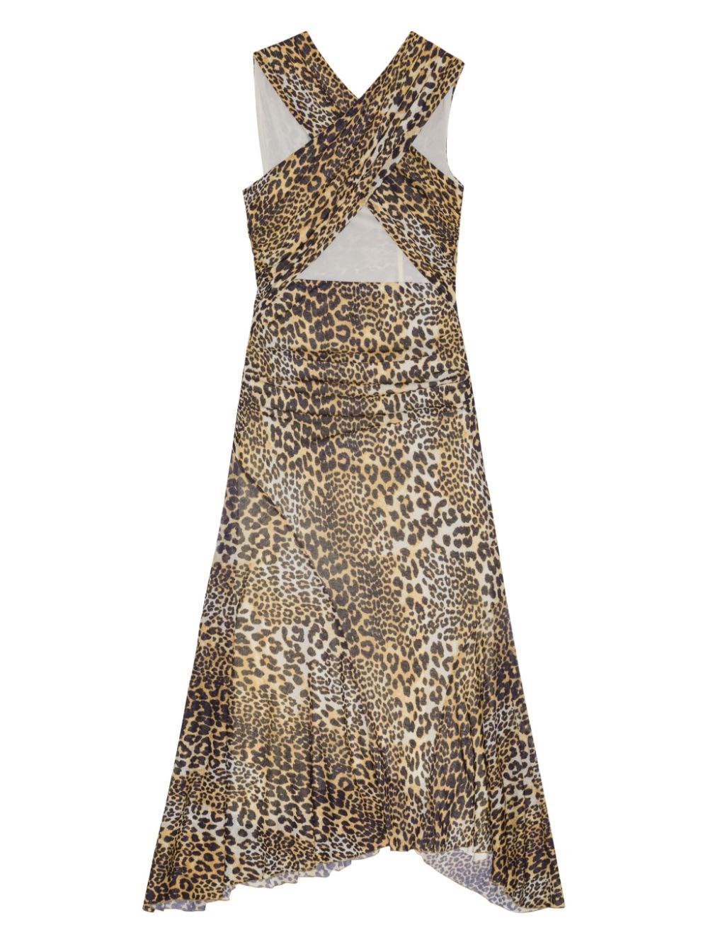 Leopard print midi dress - 2