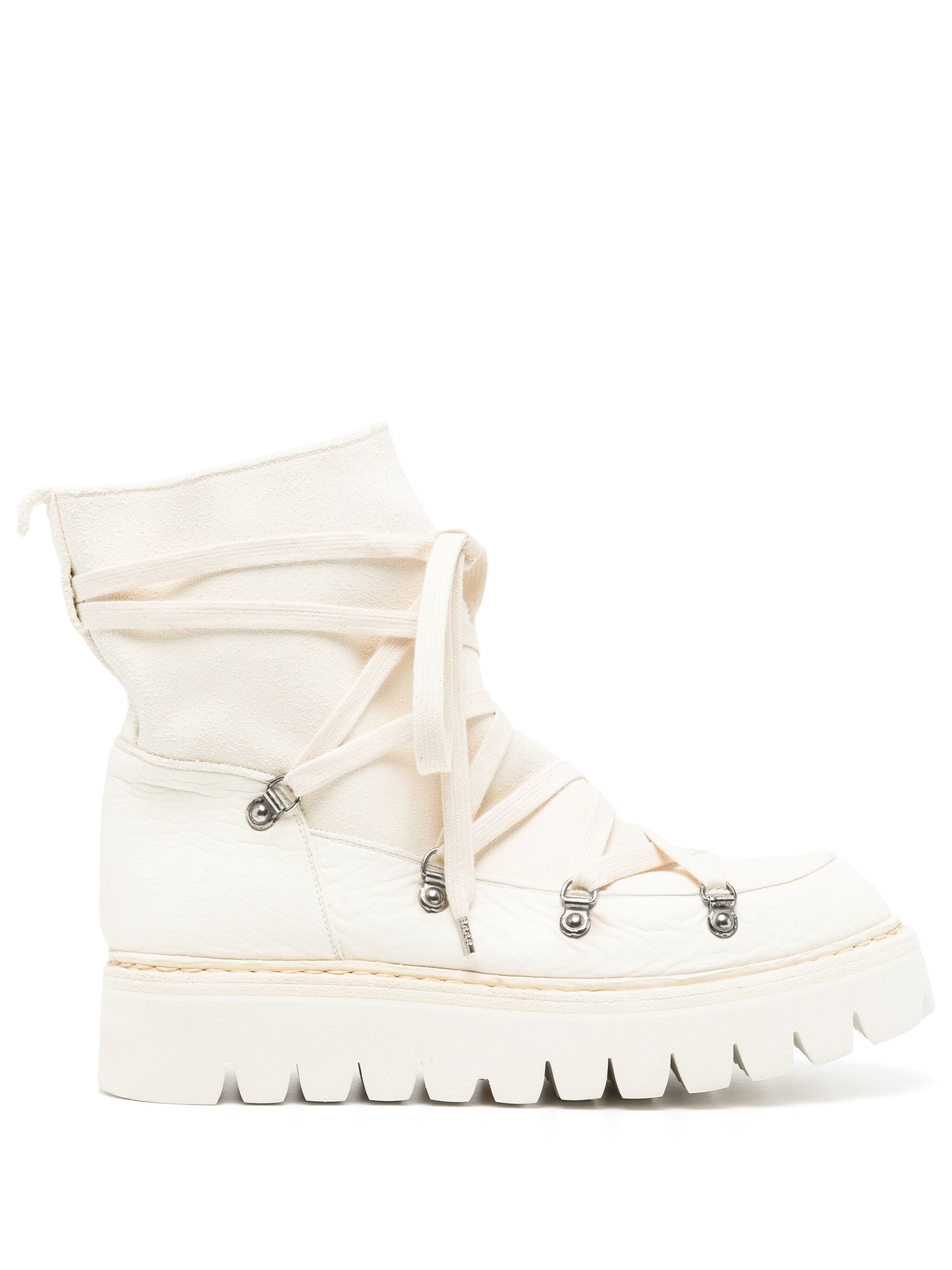 PANELLED CHUNKY-SOLE BOOTS - 2