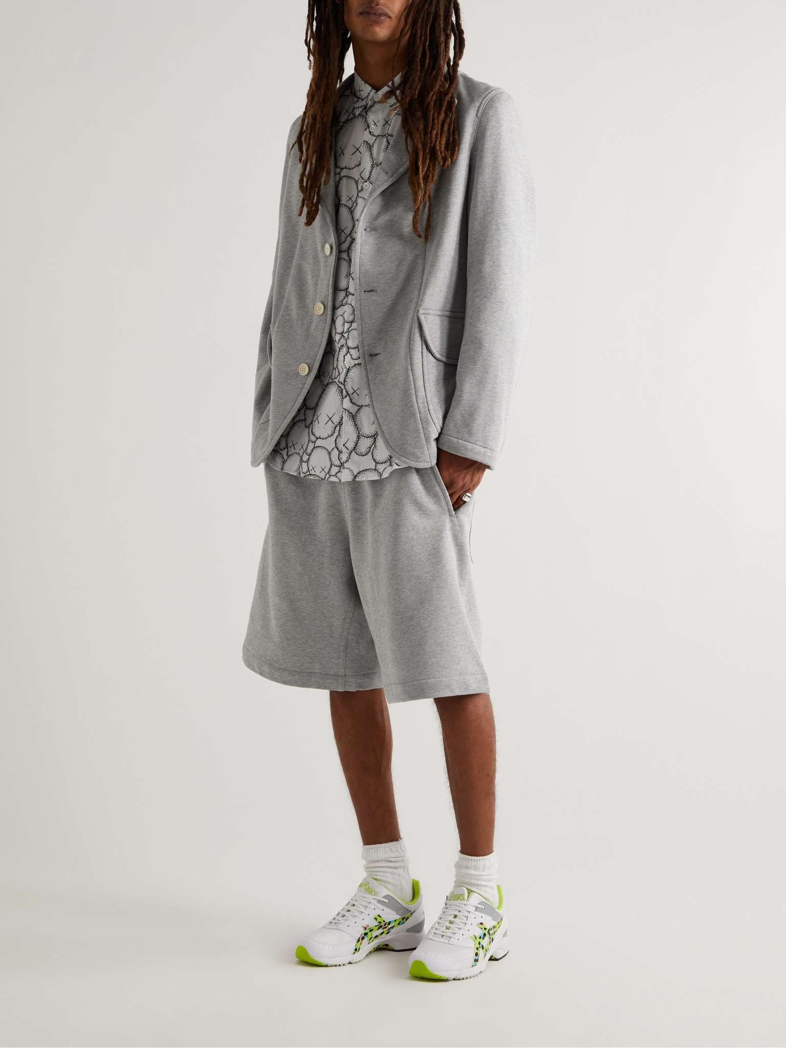 + KAWS Reversible Printed Cotton Blazer - 2