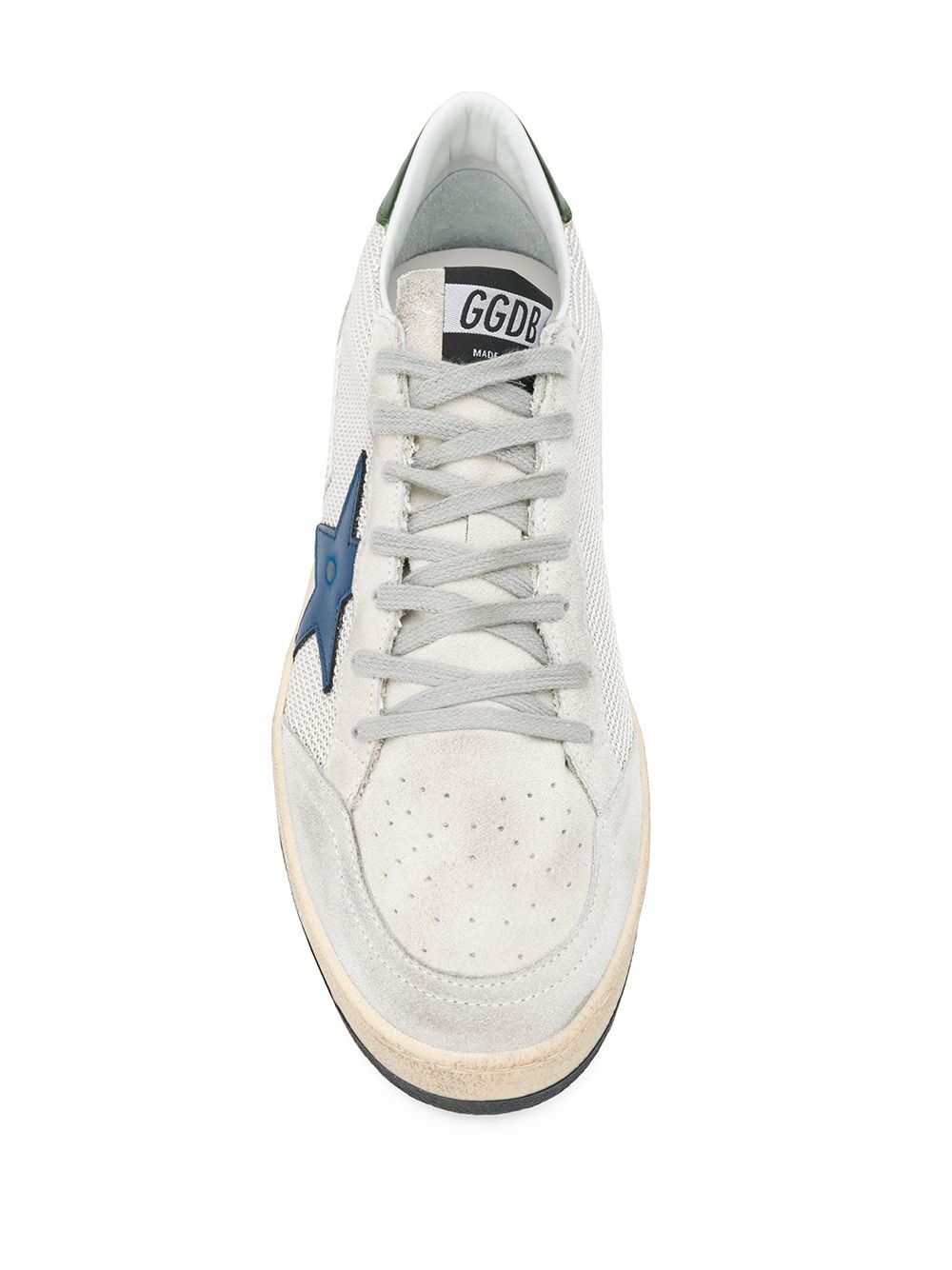 Ballstar distressed low-top trainers - 4