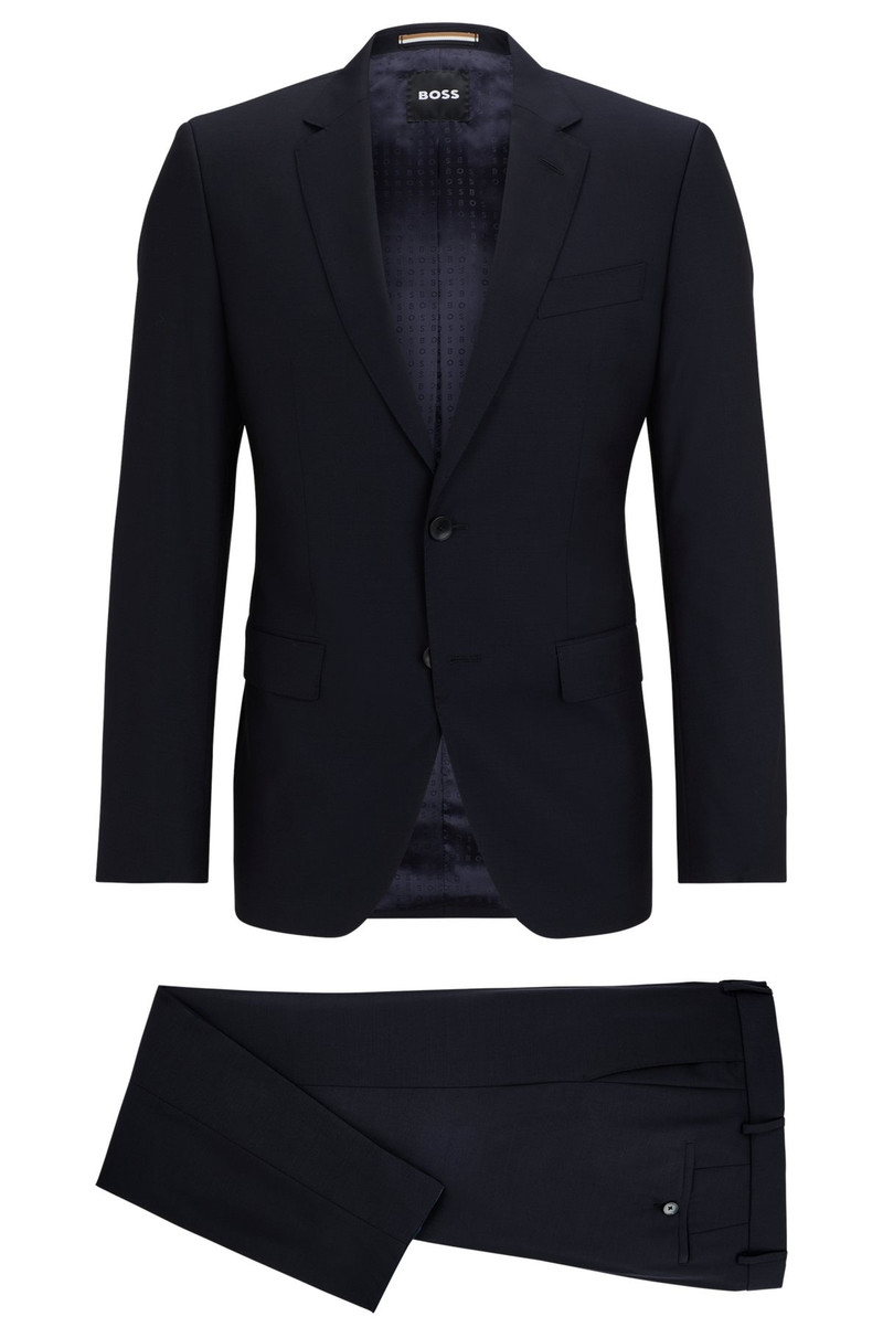 SLIM-FIT TWO-PIECE SUIT IN WOOL 9