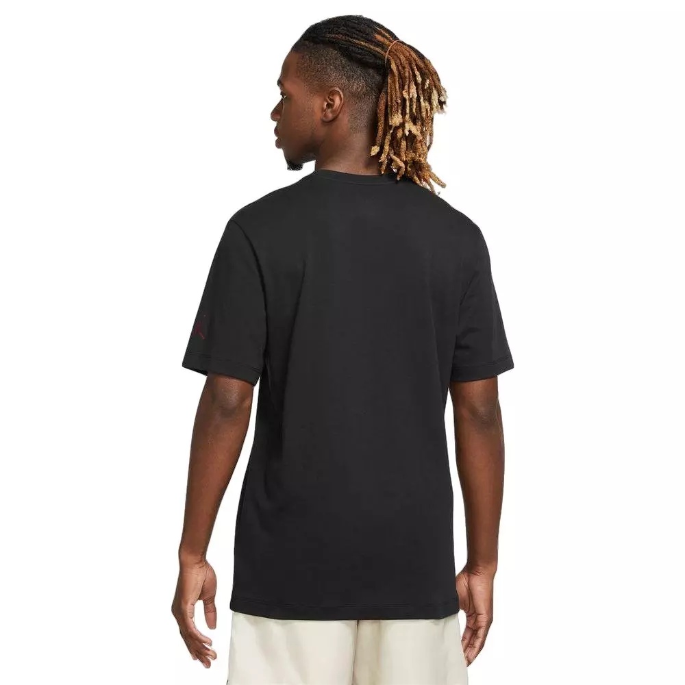 Men's Brand Graphic Crewneck Tee - Black/Red - 4