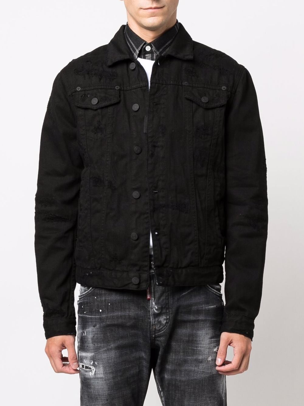 Icon logo denim jacket - 3