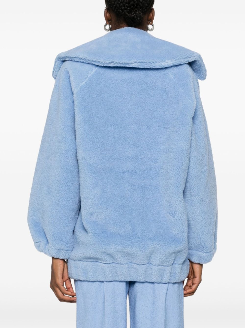shearling bomber jacket - 4