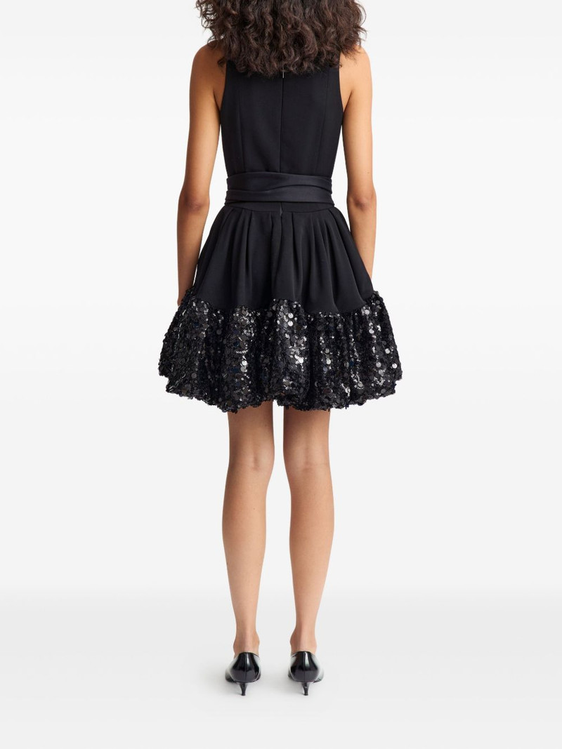 Drina sequin belted mini dress 4