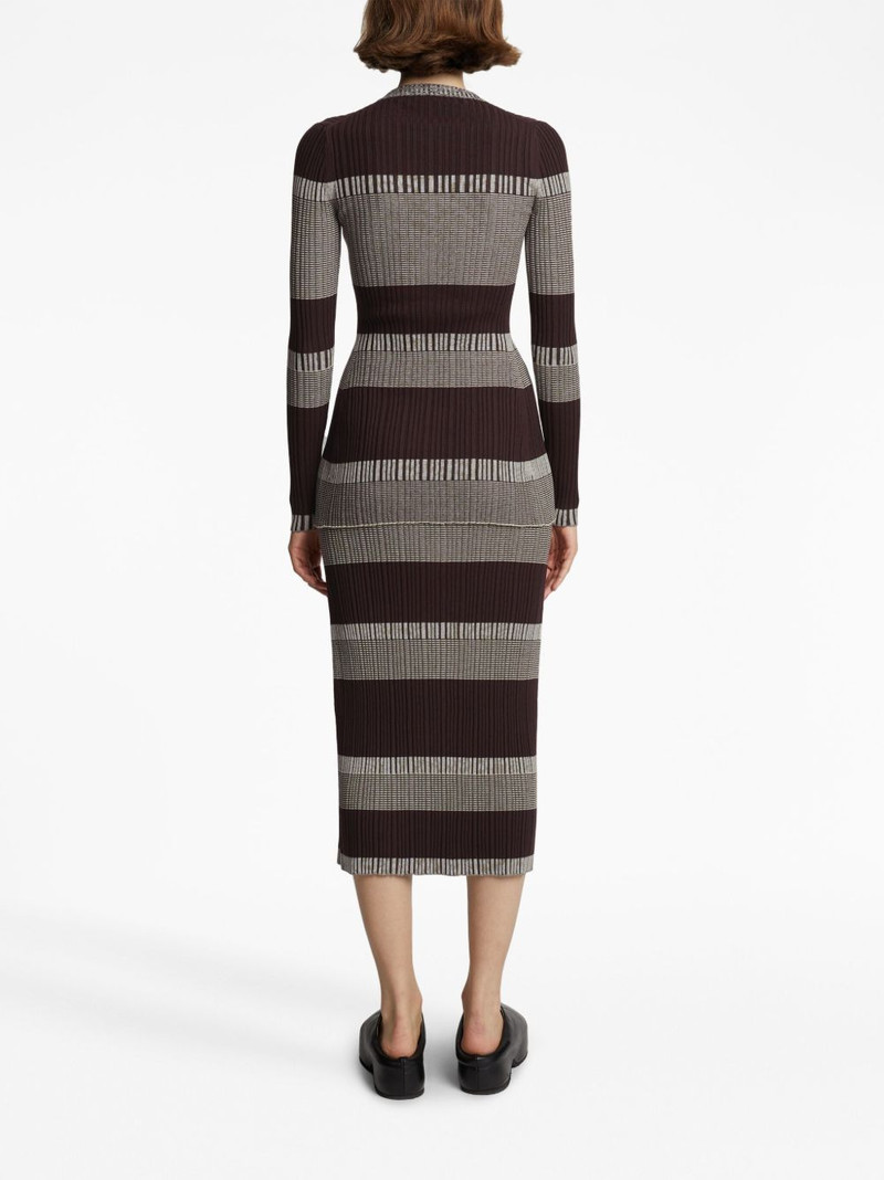 striped midi skirt 4