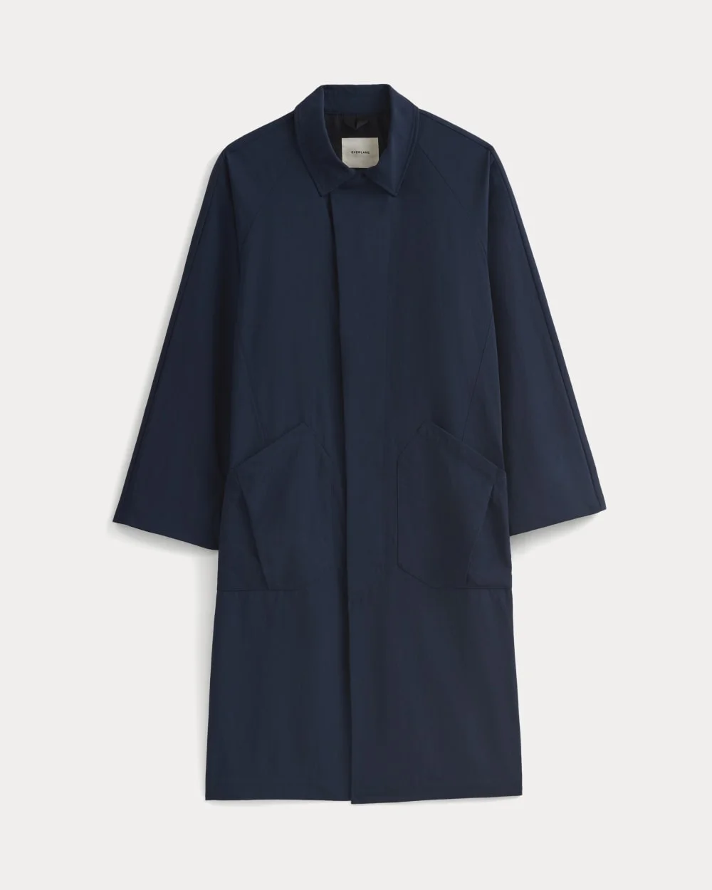 RE:CYCLED NYLON MAC COAT - 1