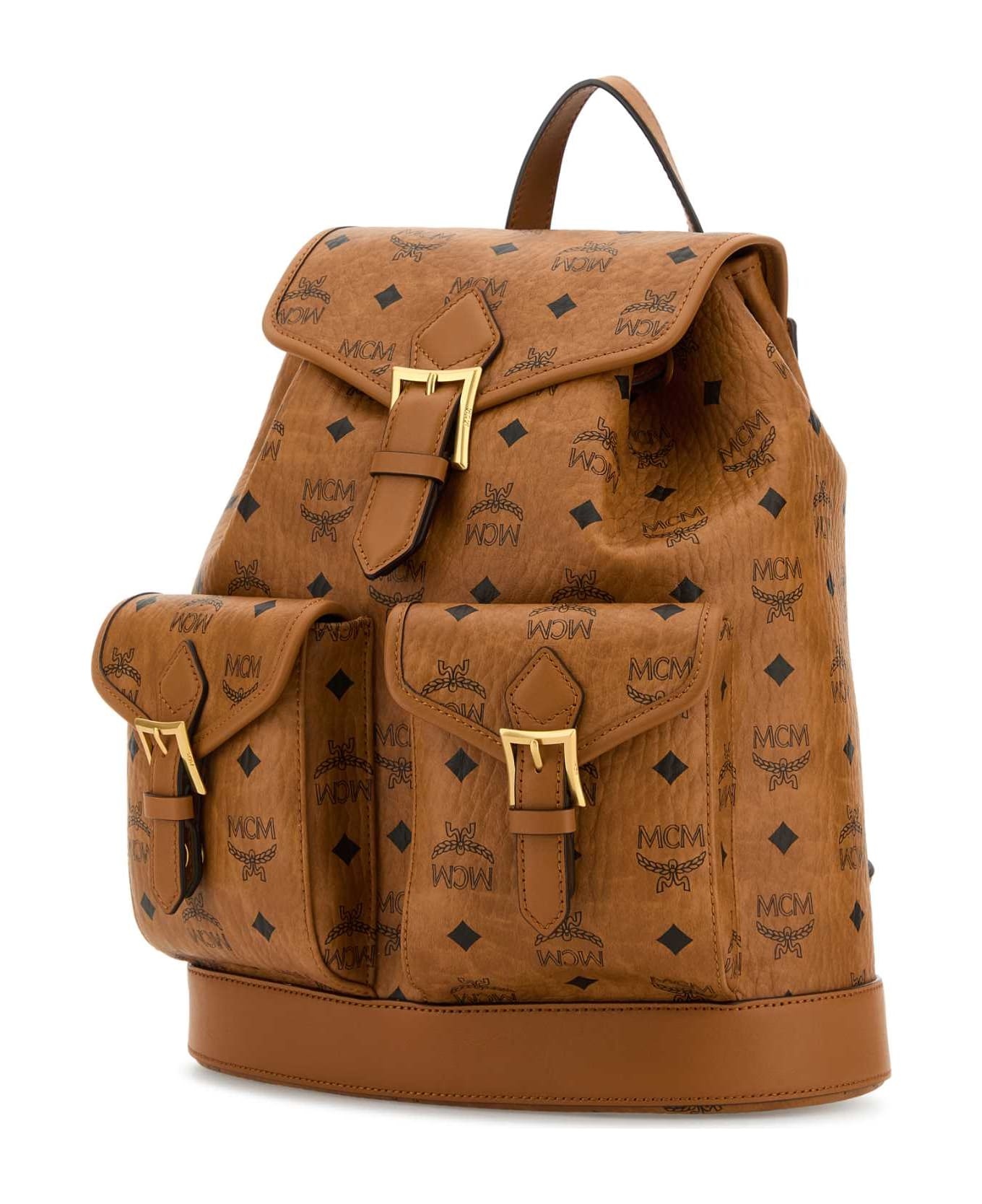 Printed Canvas Backpack - 2