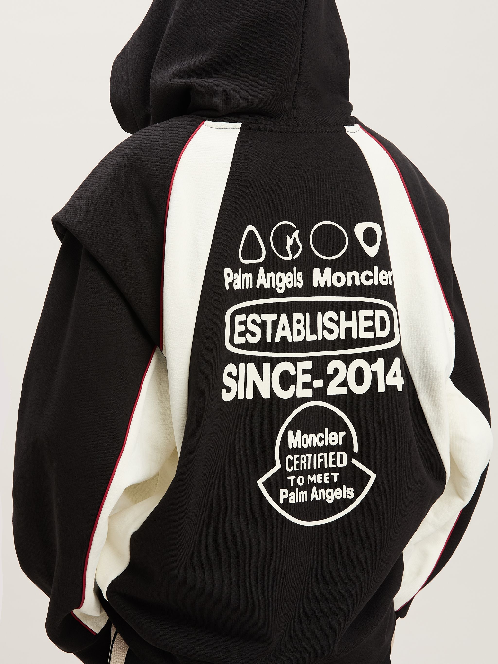 PAxMoncler Crest hoodie - 7