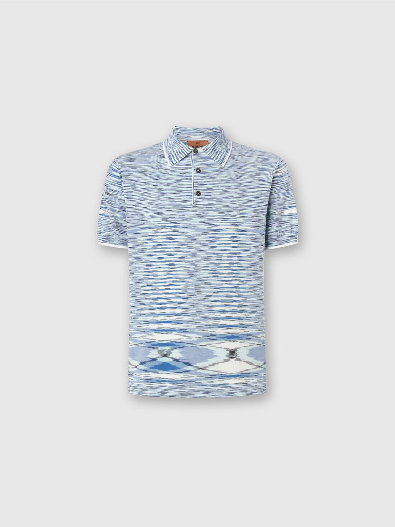 Slub cotton polo shirt 1