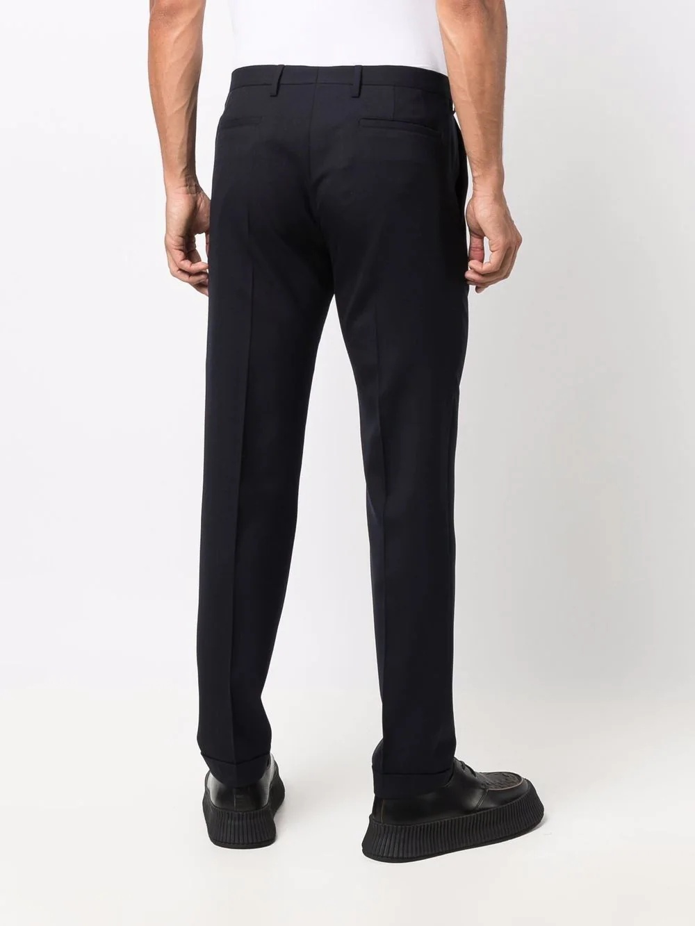 slim-fit tailored trousers - 4