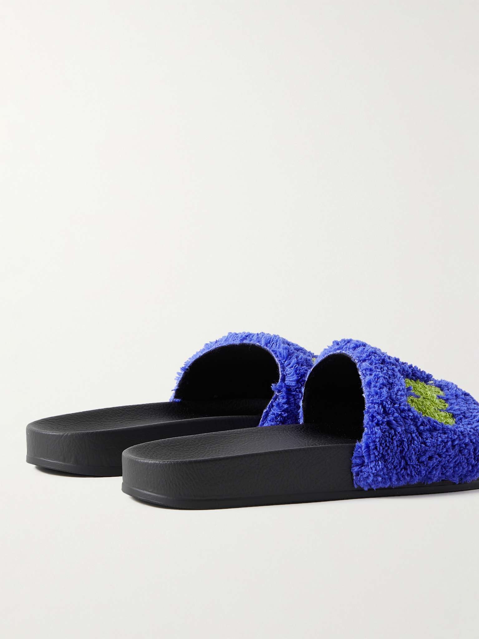 Logo-Detailed Terry Slides - 5