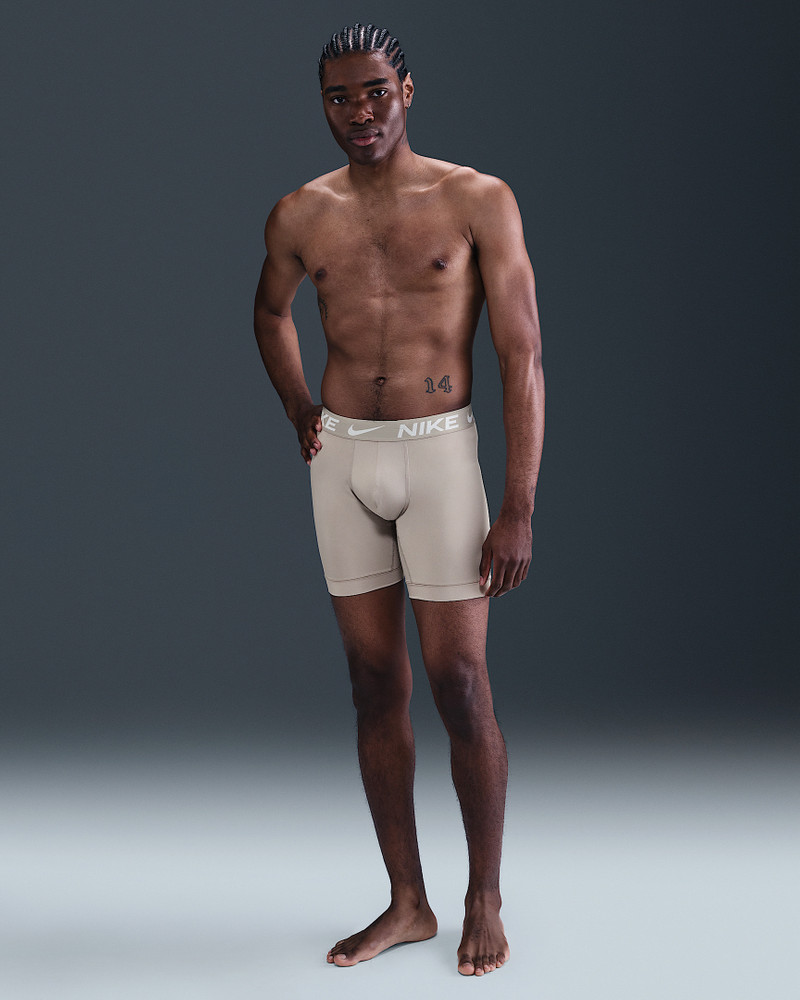 Nike Dri-FIT Essential Micro Long Boxer Briefs (3-Pack) 1