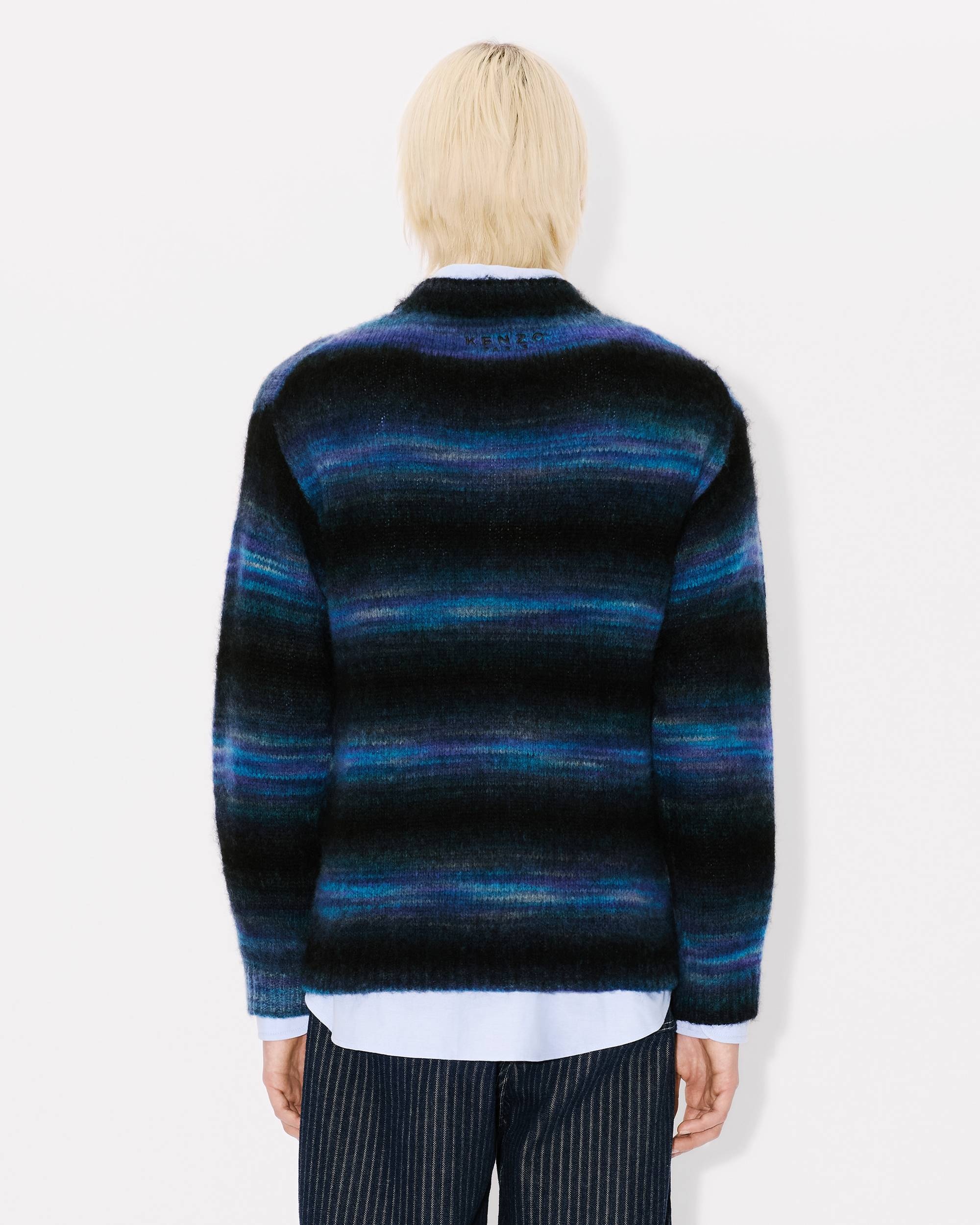 Embroidered stripes jumper - 4