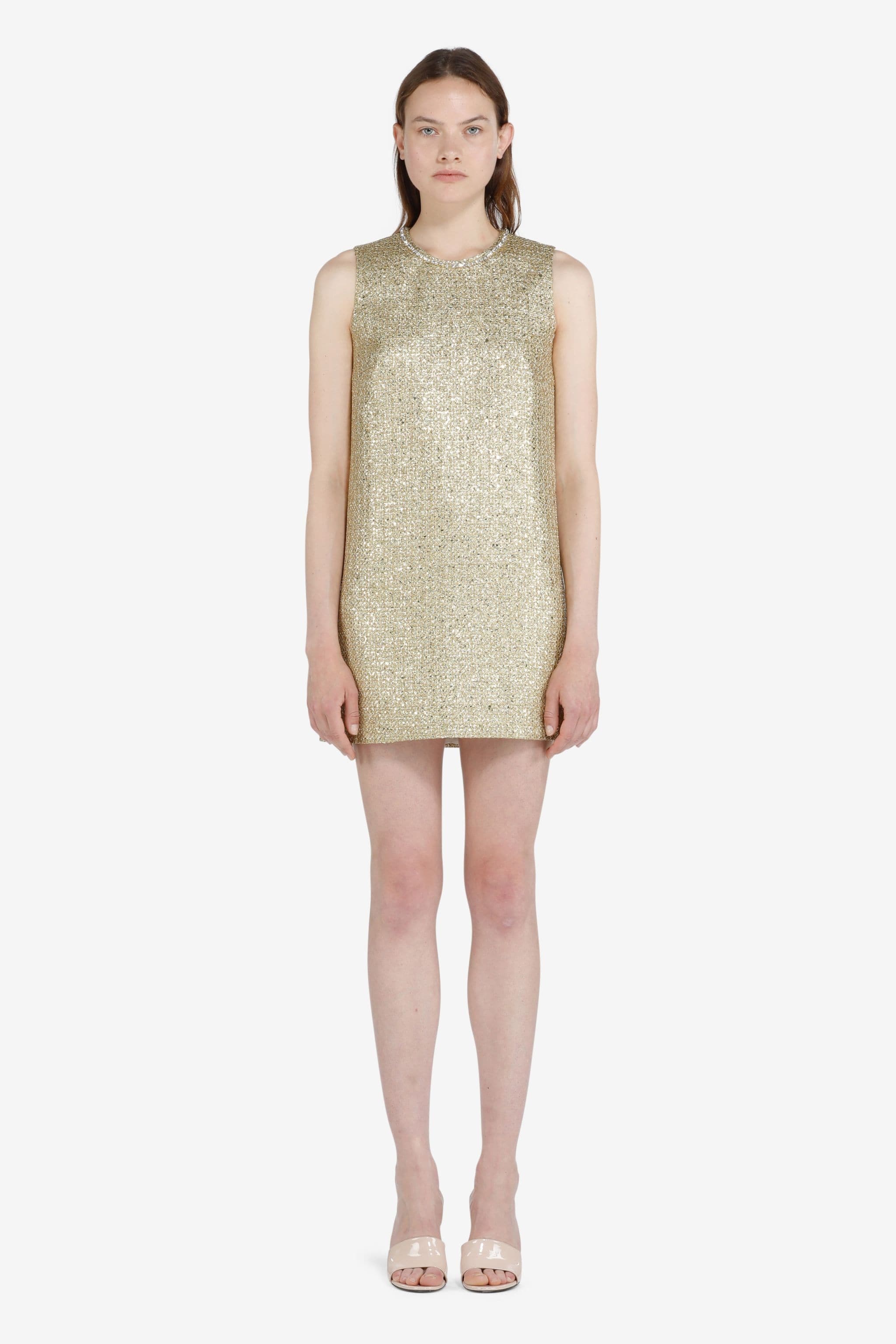 CRYSTAL-EMBELLISHED DRESS - 1