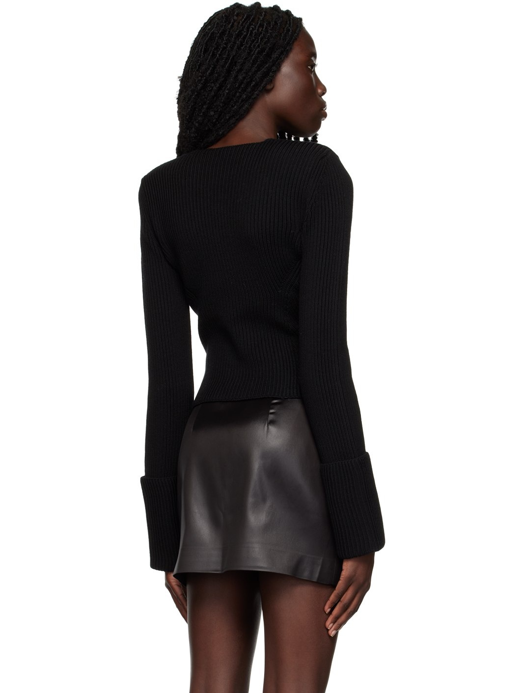 Black Tashir Sweater - 3