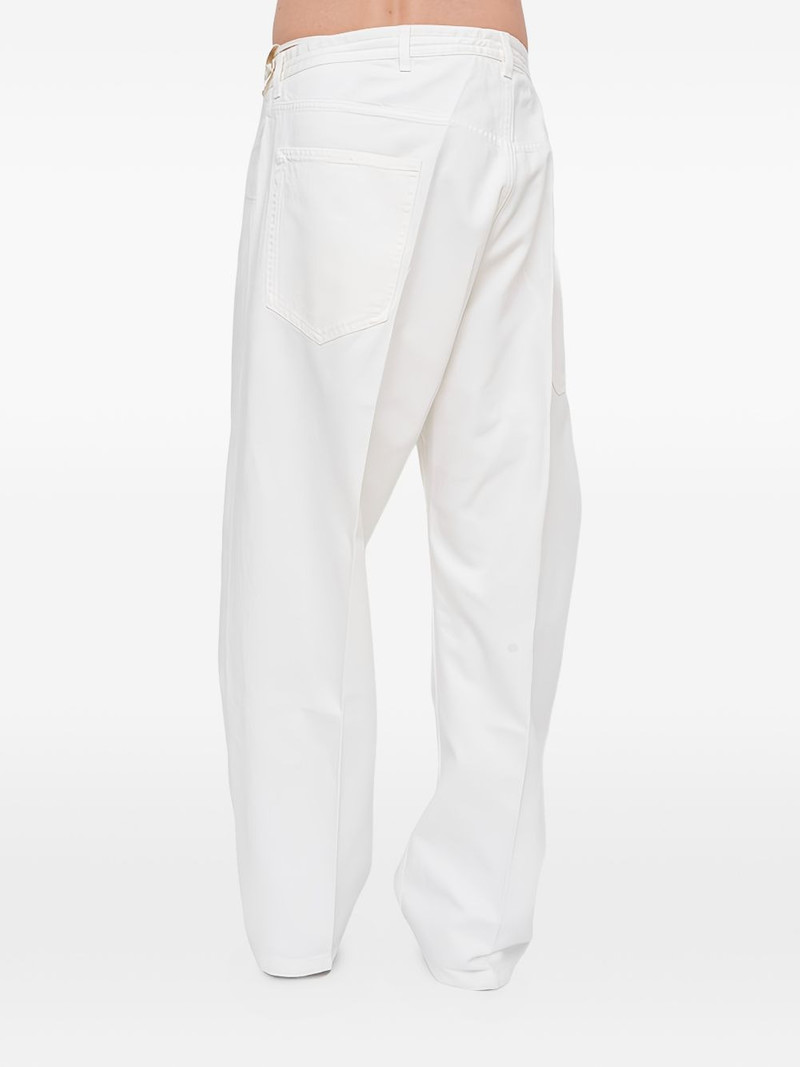 Wrong Size asymmetric wide-leg trousers 3