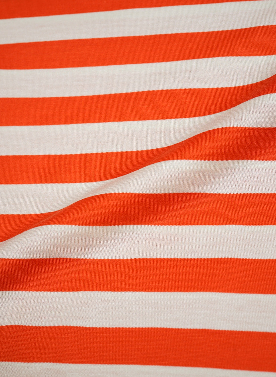 Nigel Cabourn x Sunspel Short Sleeve Pocket T-Shirt in Orange/Stone Stripe - 7