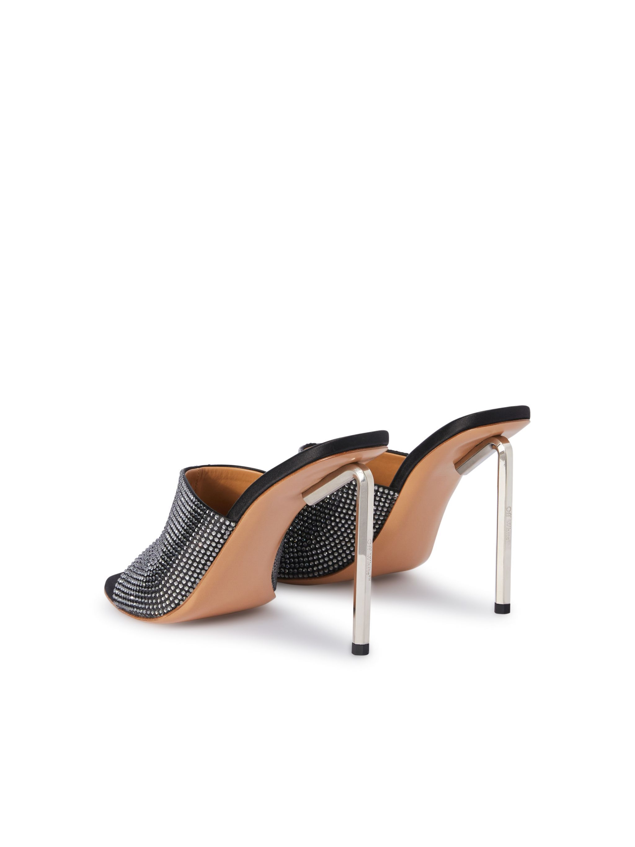 Shiny Allen Satin Mule - 5