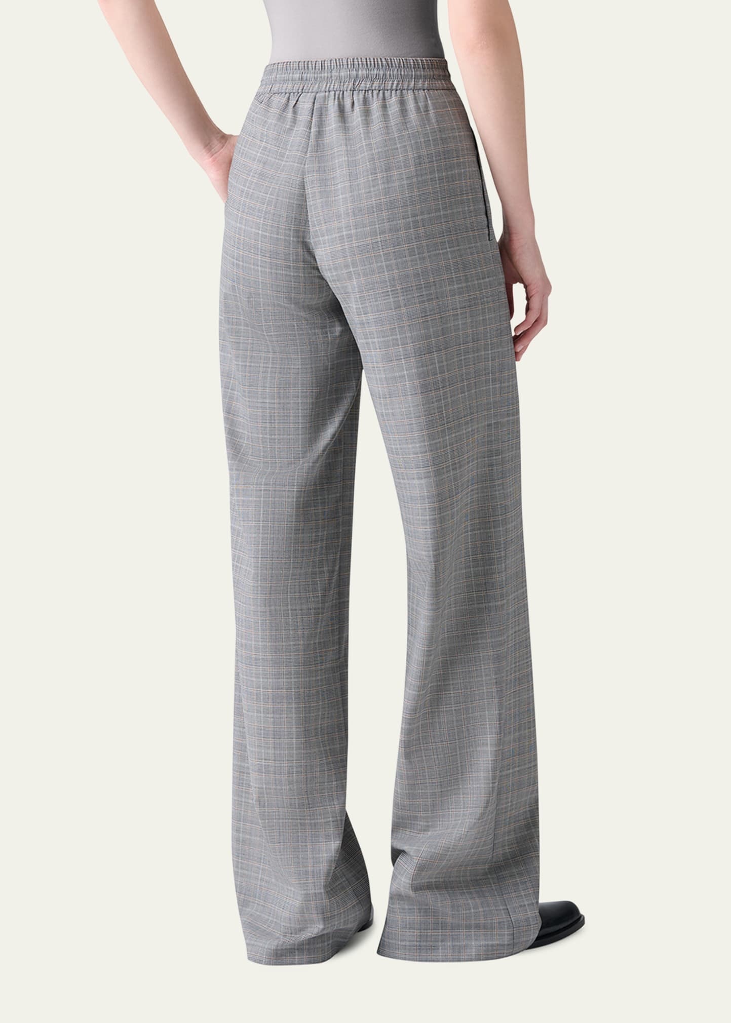 Filibert Prince of Wales Check Cool Wool Pants - 3