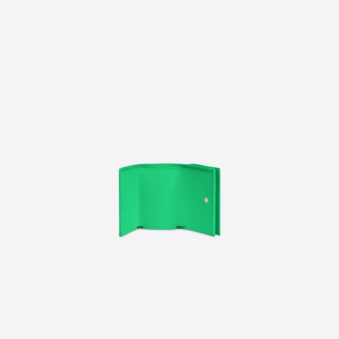 Men's Cash Mini Wallet in Green - 4