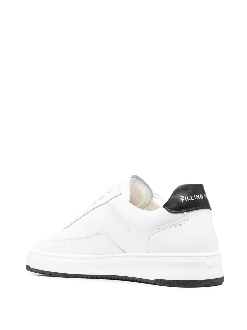calf leather sneakers - 3