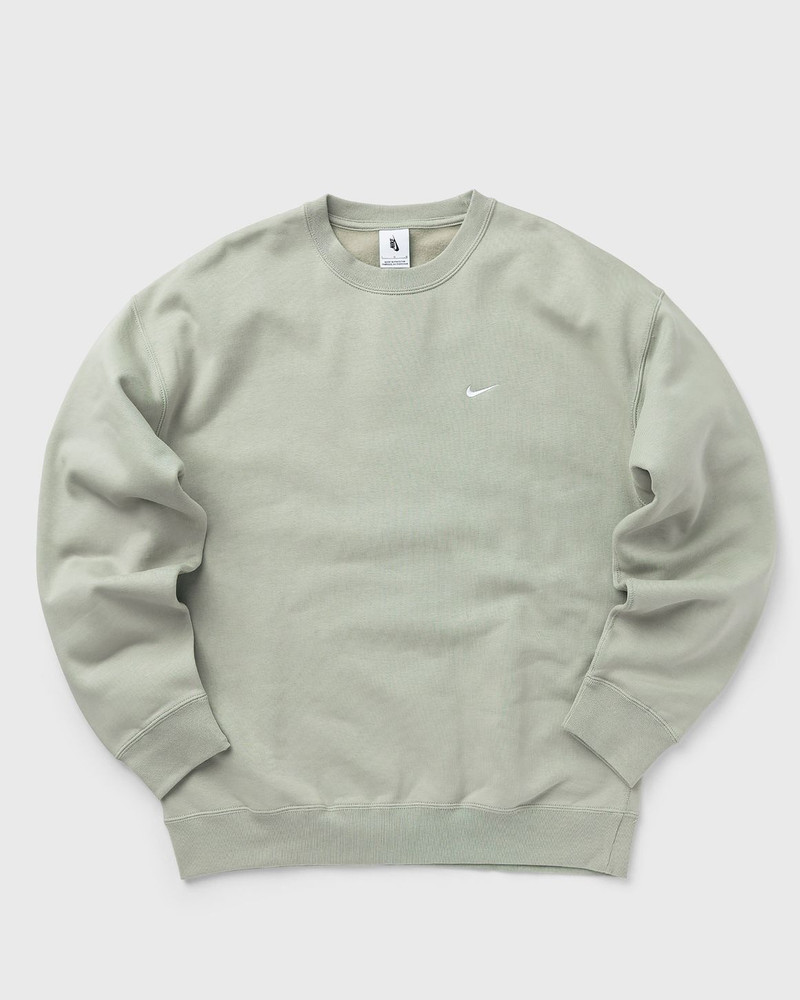 Solo Swoosh Fleece Crew - 1