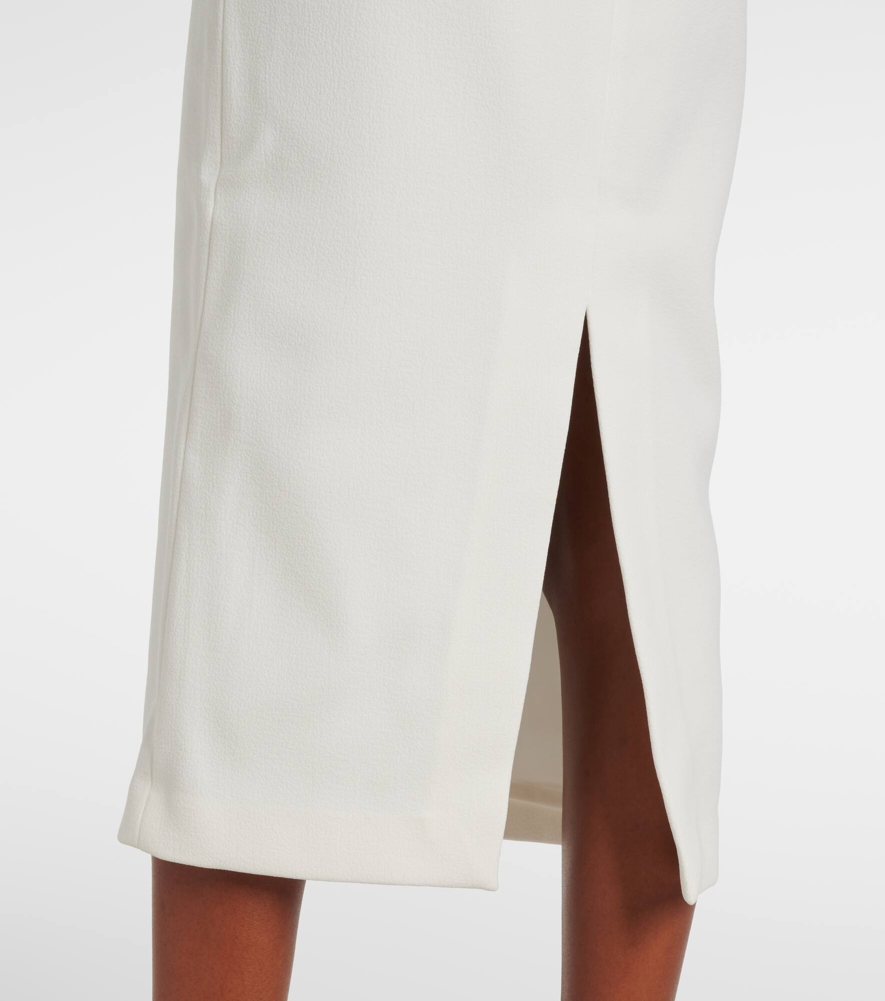 Bridal Alicia embellished crêpe midi dress - 6