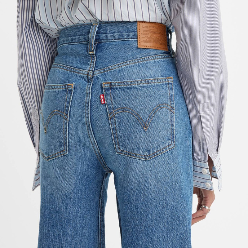 RIBCAGE WIDE LEG 여성 JEANS 4