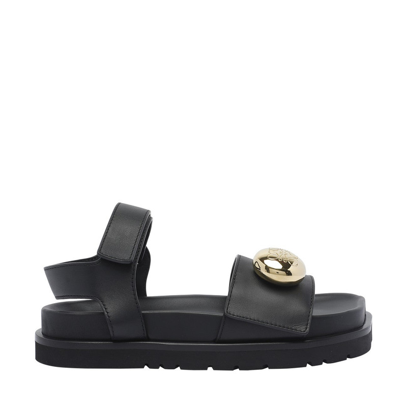 Loewe Women Pebble Sandals With Fussbett Sole - 1