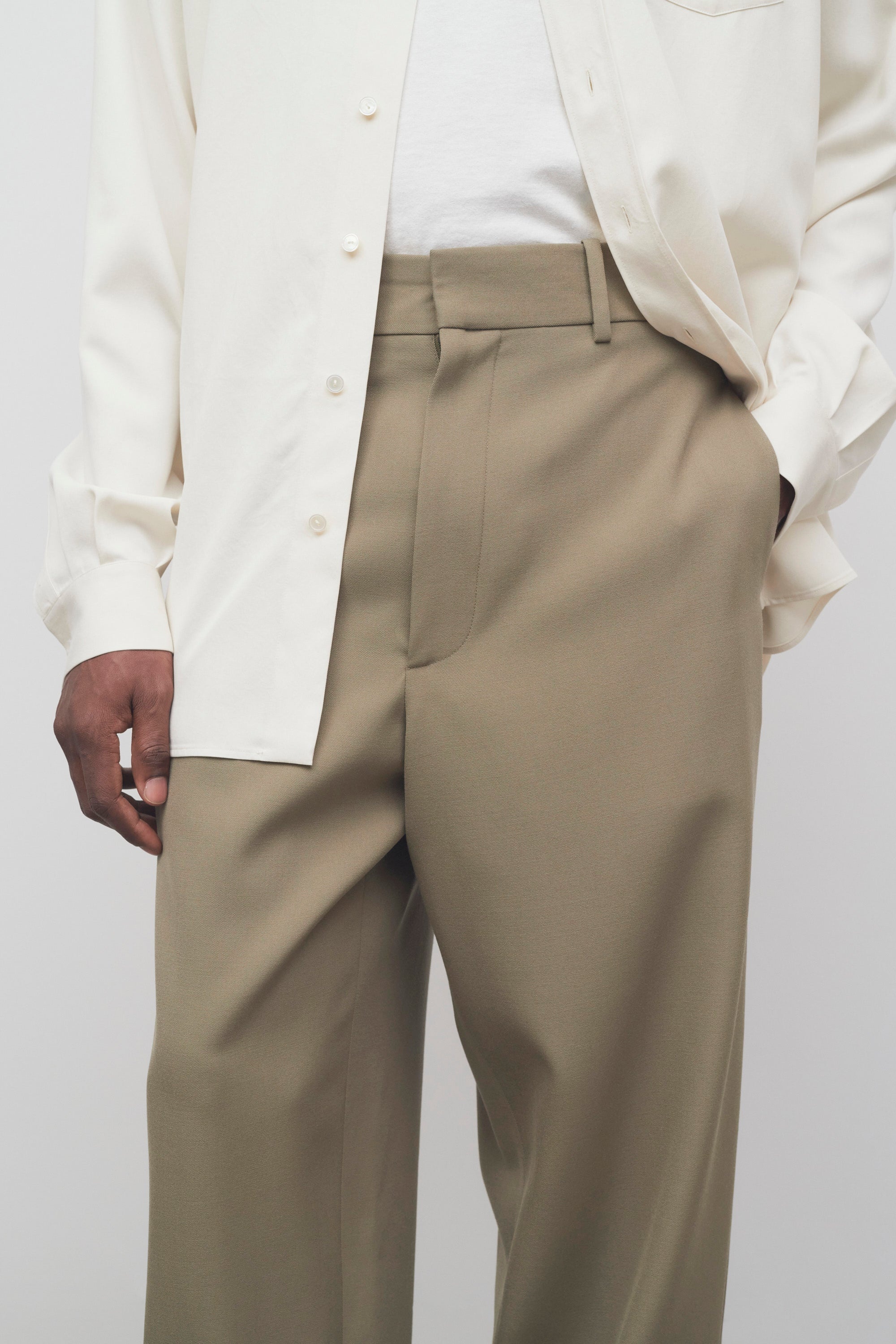 Berkel Pant in Virgin Wool - 6