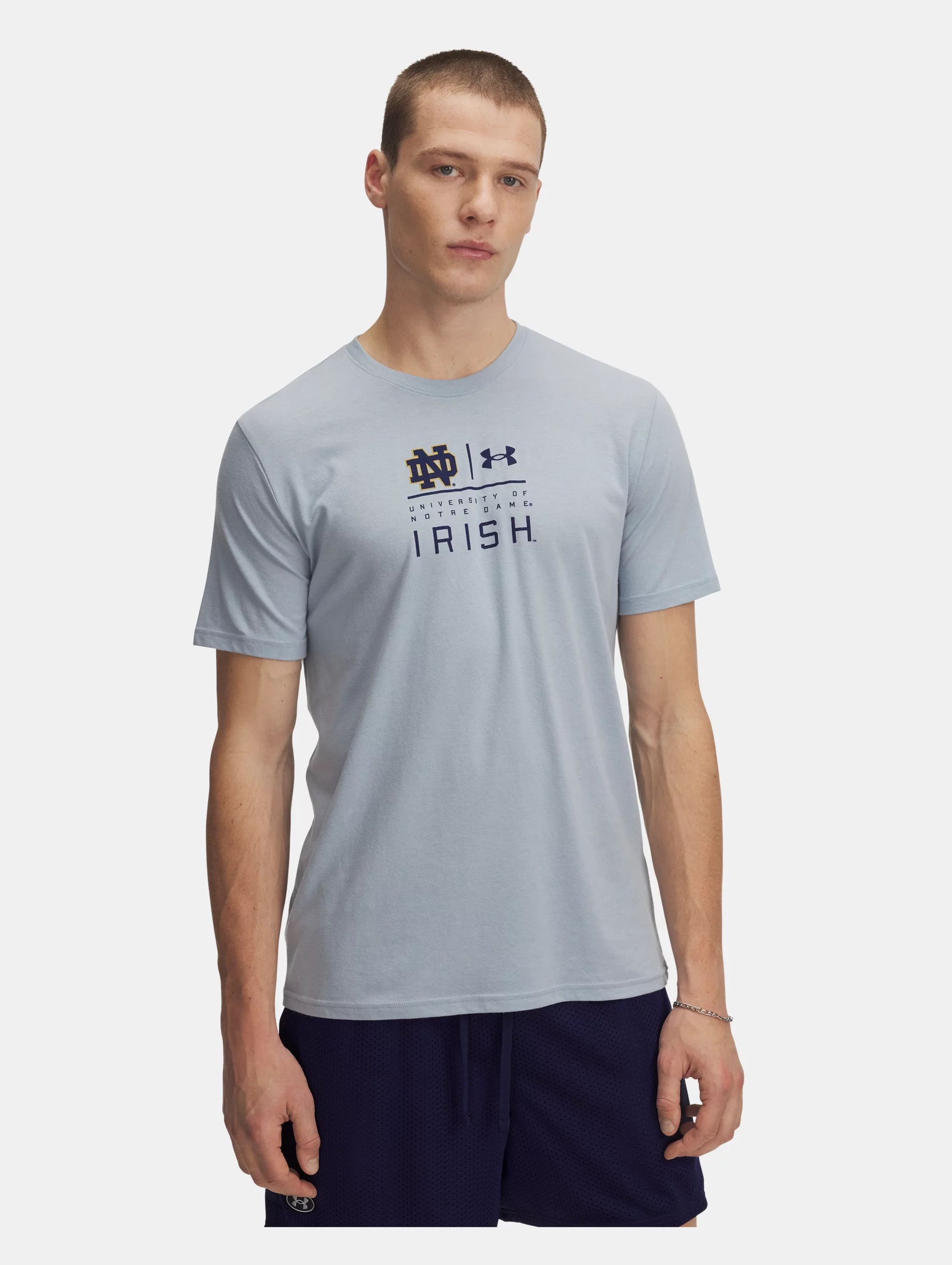 Men's UA Performance Cotton Collegiate Short Sleeve - 2