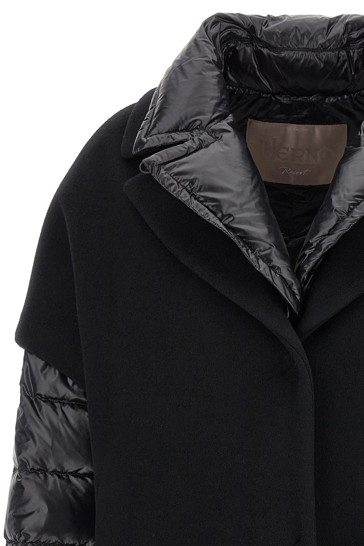 Hood insert down jacket - 4