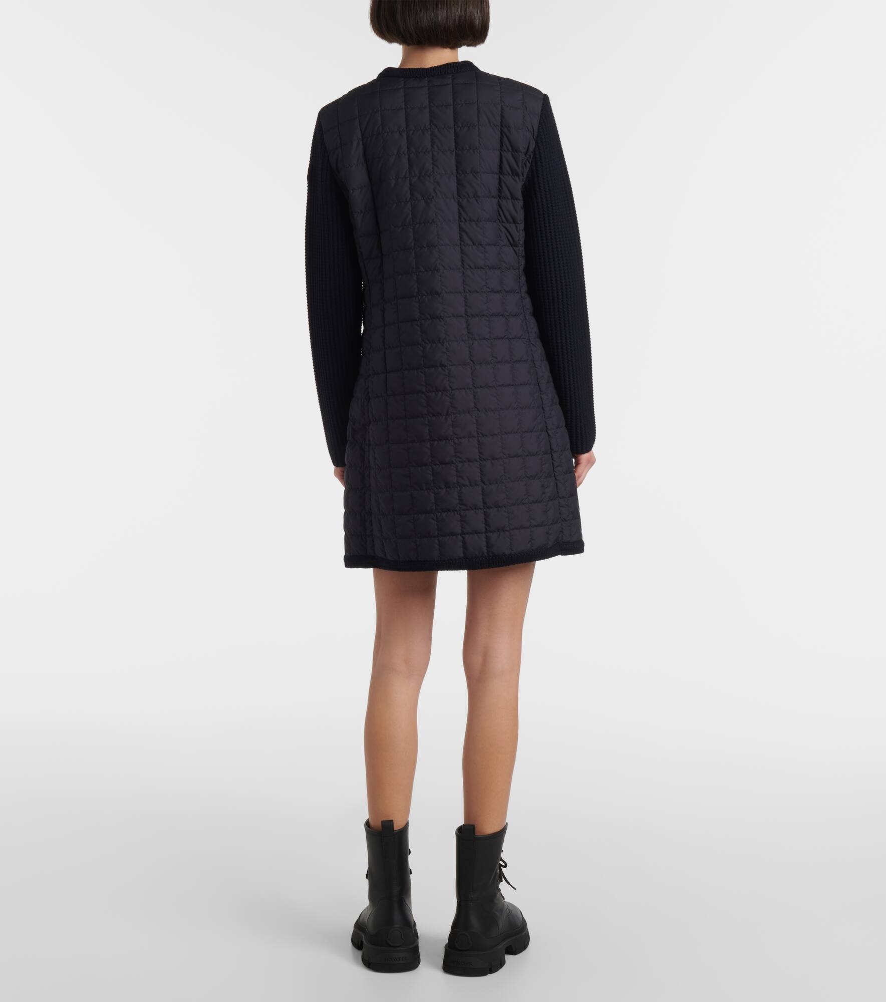 Wool-trimmed cardigan - 3