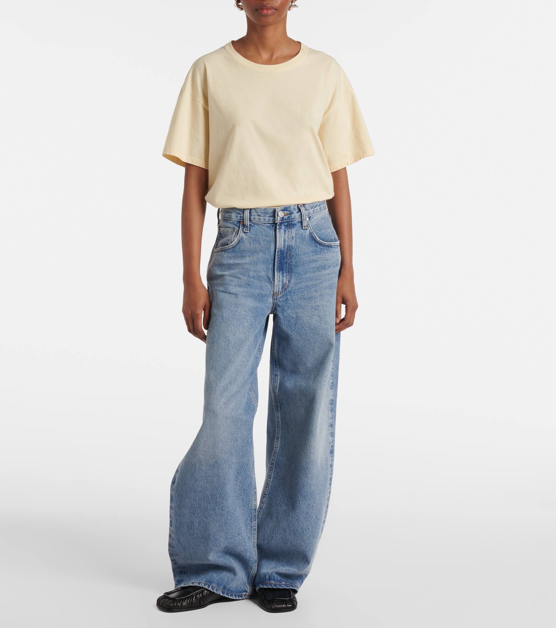 Low Curve mid-rise wide-leg jeans - 6
