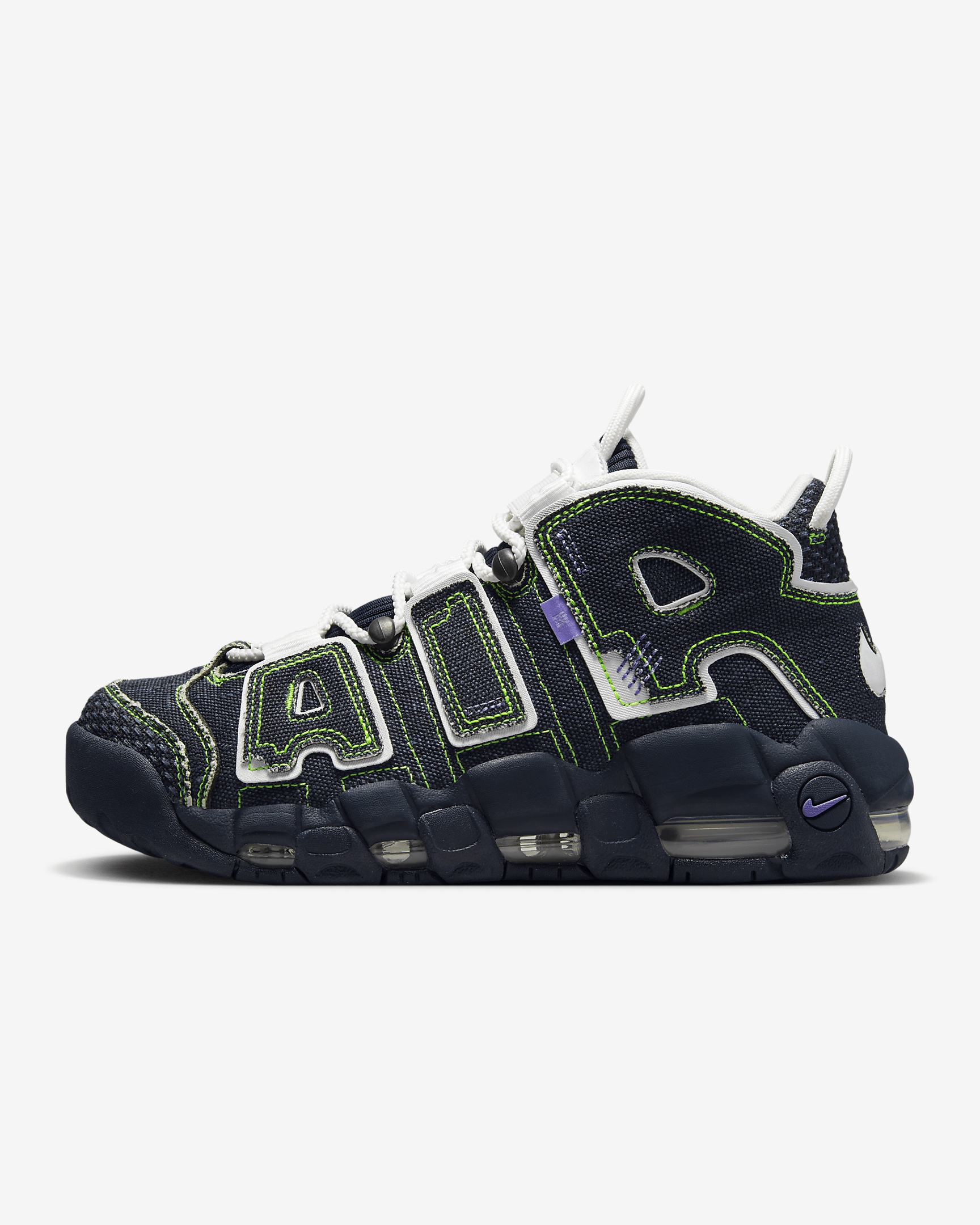 Nike Women's Air More Uptempo x Serena Williams Design Crew Shoes - 1