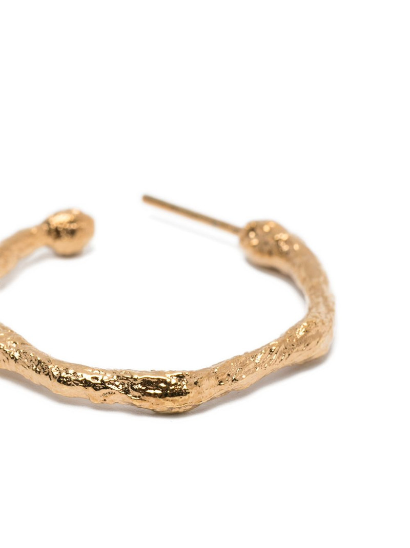 forte_forte textured hoop earrings outlook