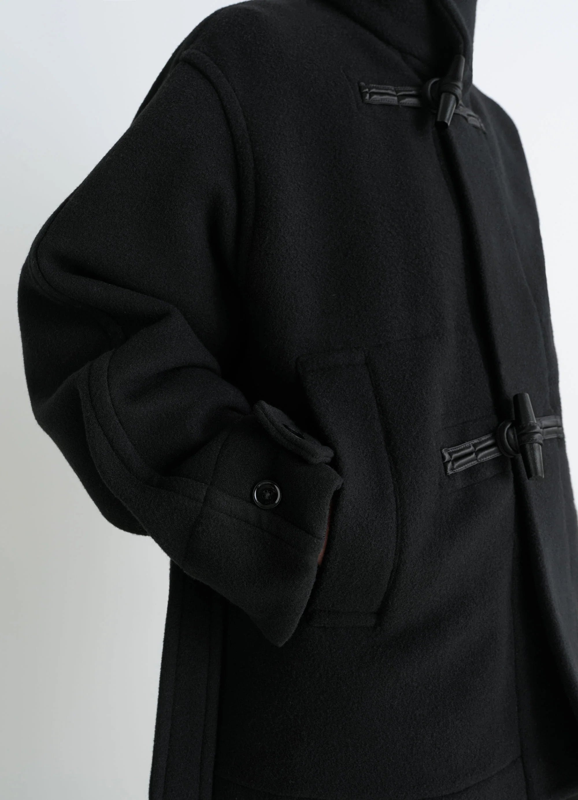 SHORT DUFFLE COAT - 3