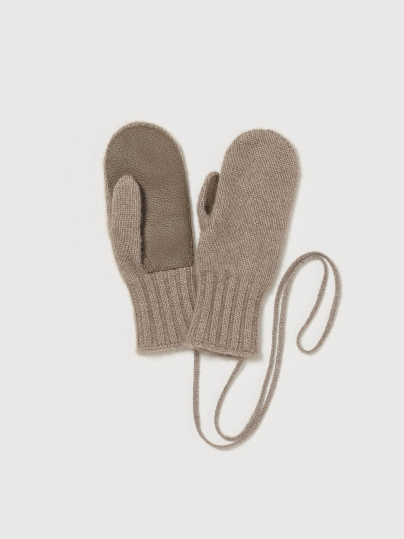 BABY CASHMERE KNIT MITTENS 1