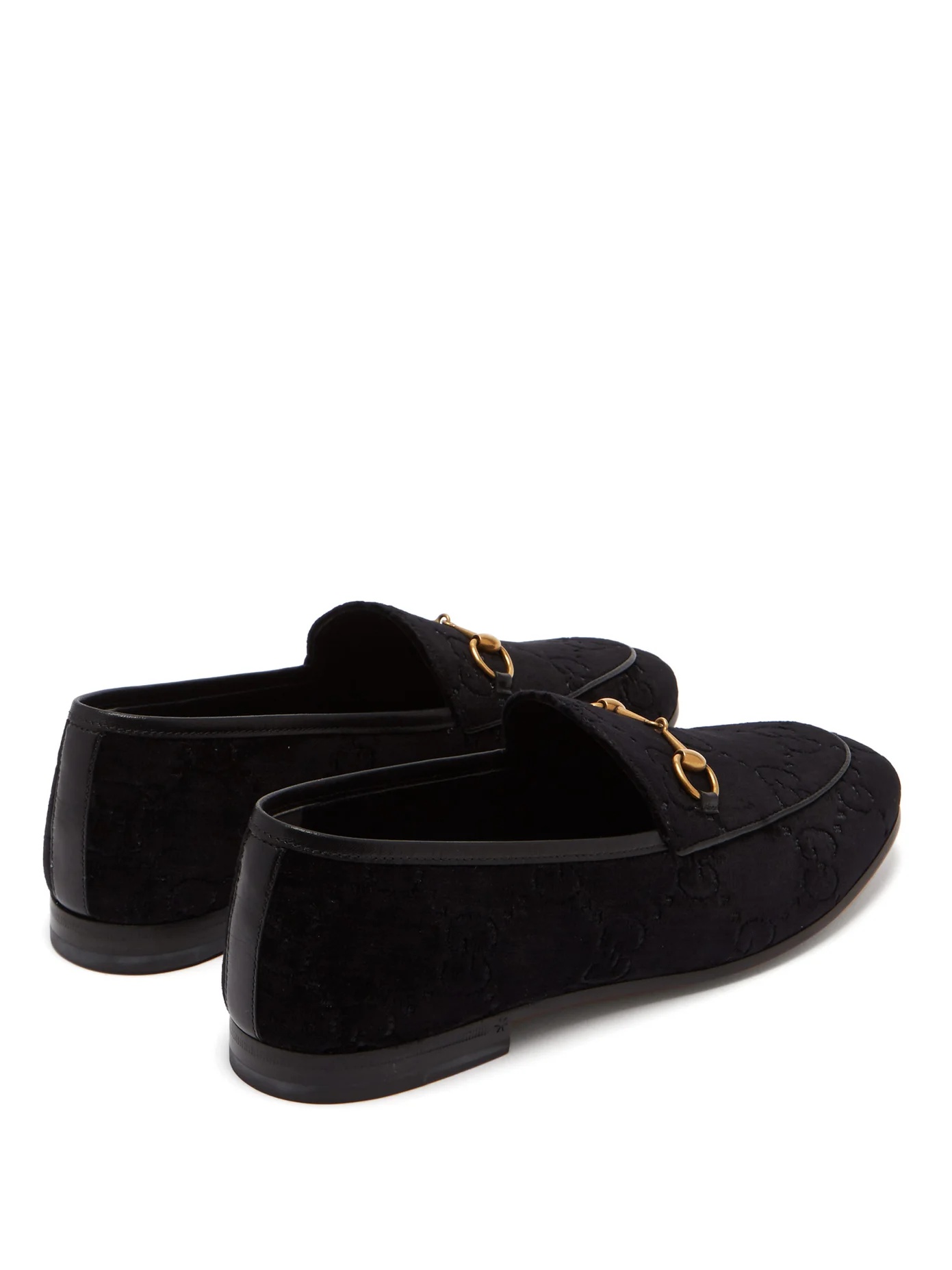 Jordaan GG velvet loafers - 4