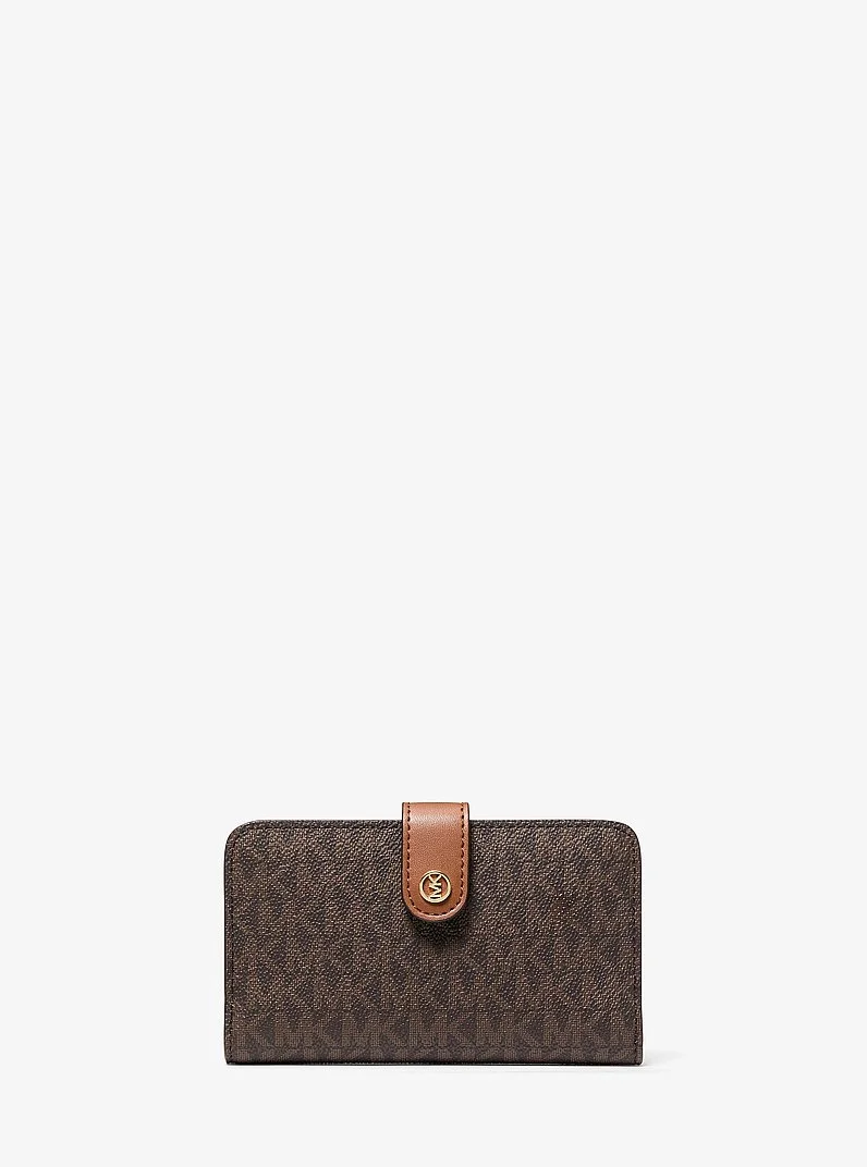 Jet Set Travel Medium Signature Logo Billfold Wallet - 1
