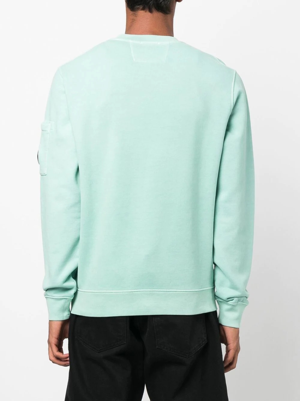 logo-patch long-sleeve sweatshirt - 4