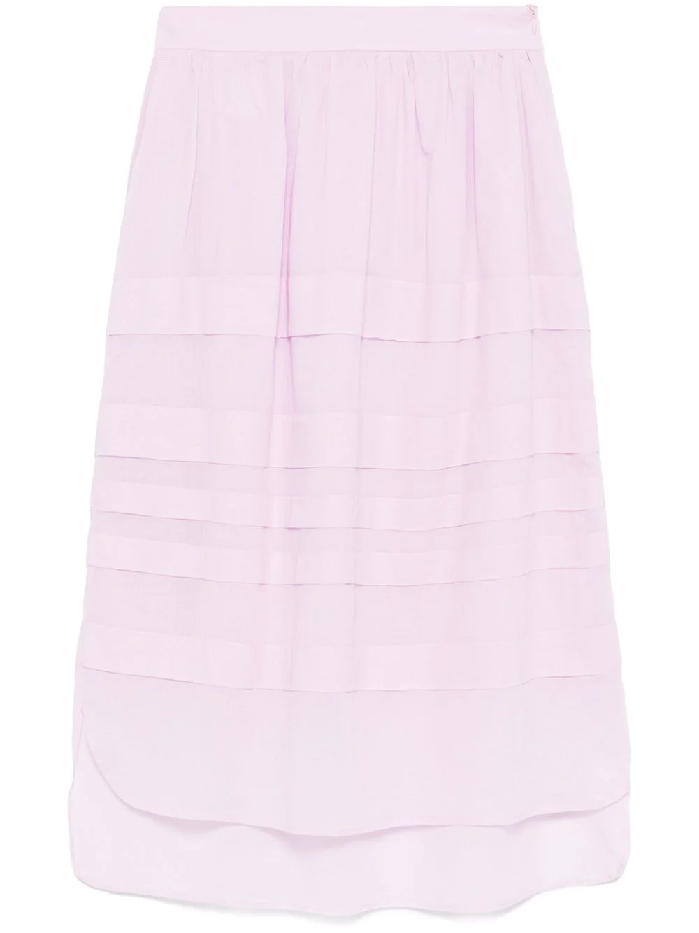 cotton midi skirt - 1